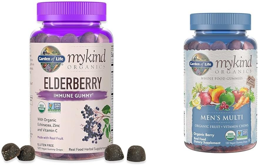 Organics Gomas de Sabugueiro para Adultos – 60 gummies - Garden of Life