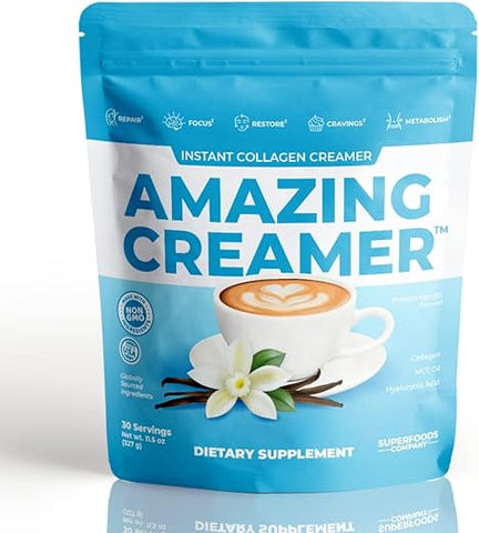 skinnytabs - Creme Superfoods Incrível com Colágeno – Creme Keto-Ácido Hialurônico – 100g