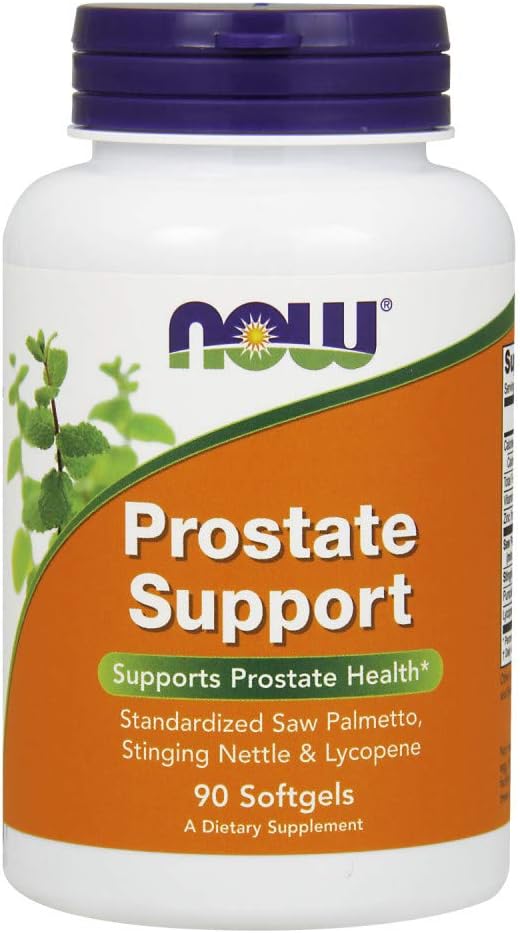 Suplementos, Suporte para Próstata com Saw Palmetto Padronizado e Urtiga - NOW Foods