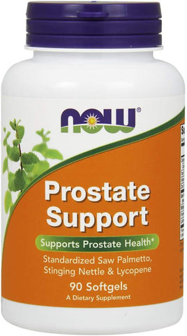 Suplementos, Suporte para Próstata com Saw Palmetto Padronizado e Urtiga - NOW Foods