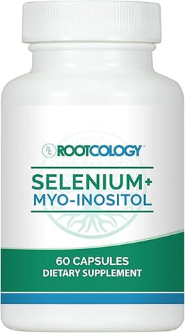 Myo-Inositol Selenium – Blend Completo para Equilíbrio Hormonal e Saúde do Sistema Imunológico (60 Cápsulas) - Rootcology