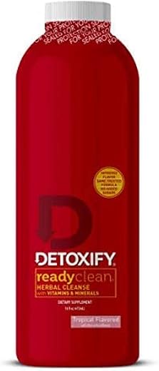 Pronto para Limpar Herbal Cleanse – Tropical – 473 ml – Bebida Detox Herbal Profissionalmente Formulada – Enriquecida com Extrato de Semente de Cardo Mariano - Detoxify