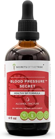 Secrets of the Tribe - Segredos da Tribo – Segredo para Pressão Arterial, Fórmula para Circulação Saudável, Extrato Líquido de Ervas em Gotas (118 ml)