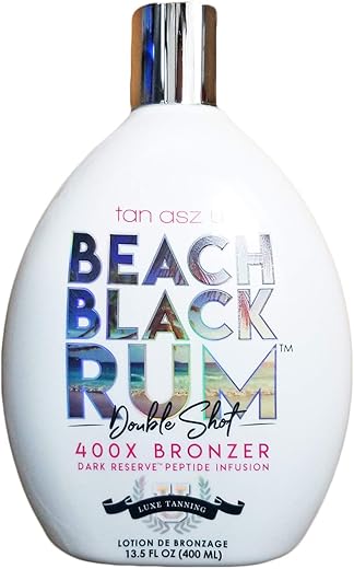 Bronzeador Tan Asz U Beach Black Rum 400X – 400ml – 13.5 oz