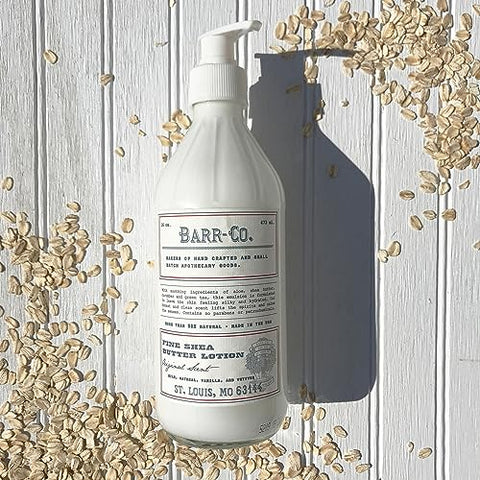 Loção de Manteiga de Karité com Fragrância Original, Sutil e Reconfortante com Aveia e Baunilha – 200ml - BARR-CO