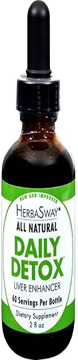 HerbaSway Labs - Detox Diário Suporte Máximo ao Fígado 60 ml Líquido