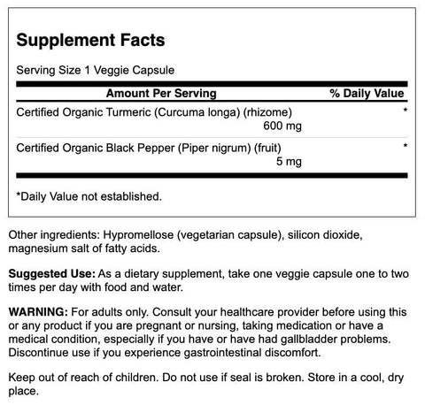 Premium – Cúrcuma em Pó 100g: Benefícios para a Saúde e Bem-Estar - Swanson