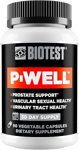 P-Well – Suporte para Próstata e Trato Urinário com Romã, Cranberry e Licopeno – 90 Cápsulas - Biotest