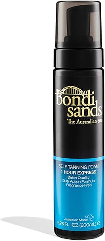 Espuma Autobronzeadora Expressa 1 Hora | Leve, Sem Fragrância | Autobronzeador para um Bronzeado Uniforme e Sem Manchas | 200 ml - Bondi Sands