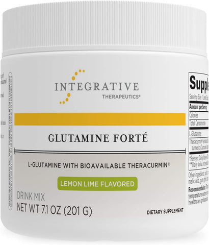 Glutamine Forté – Pó de L-Glutamina para Apoio à Saúde Intestinal – Suplemento para Suporte Digestivo Saudável para Homens - Integrative Therapeutics