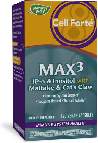 Nature's Way - Nature’s Way Cell Forté MAX3 IP-6 – Fortaleça suas células com o máximo de eficácia