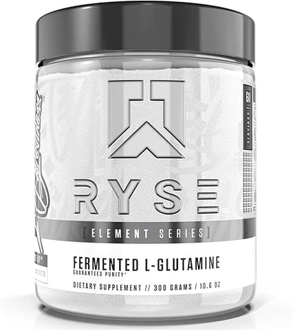 Element Series L-Glutamina Fermentada – Aminoácido Muscular | 100g - RYSE Up Supplements