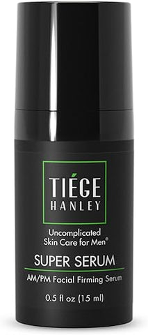 Super Serum Anti-Envelhecimento (1-Pack) – Soro Facial Firmador para Homens – Soro Facial Masculino com Ácido Hialurônico Sódico - Tiege Hanley