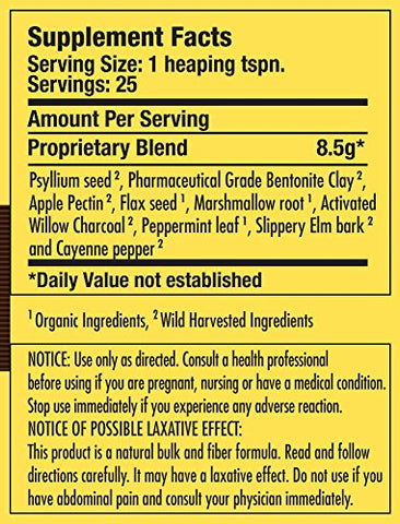 Dr. Schulze's - Dr. Schulze’s | Fórmula Intestinal #2 | Limpeza Herbal do Cólon | Pó Natural Detox | Suplemento Alimentar | Remova Resíduos Excessivos, Toxinas