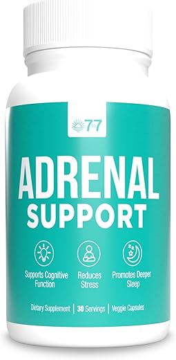 7 to 7 - Suplemento de Suporte Adrenal – Gerencie Cortisol, Combata a Fadiga, Aumente a Energia, Melhore o Sono com Adaptógenos