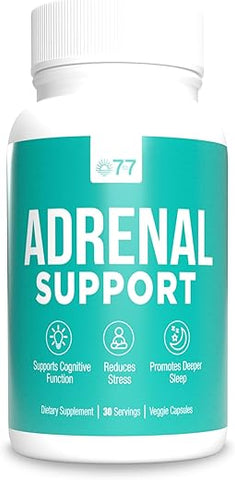 7 to 7 - Suplemento de Suporte Adrenal – Gerencie Cortisol, Combata a Fadiga, Aumente a Energia, Melhore o Sono com Adaptógenos