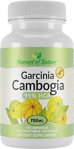Harvest of Nature - Garcinia Cambogia 700 mg – Emagreça com Saúde – Marca Líder em Garcinia Cambogia