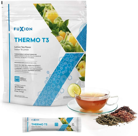 CHNLML - FuXion Thermo T3 – Chá de Limão Delicioso (Thermo TT3, 28 Sachês)