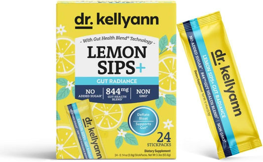 Limonada Gut Radiance – 30 Sachês (300g) | Saúde Digestiva - Dr. Kellyann