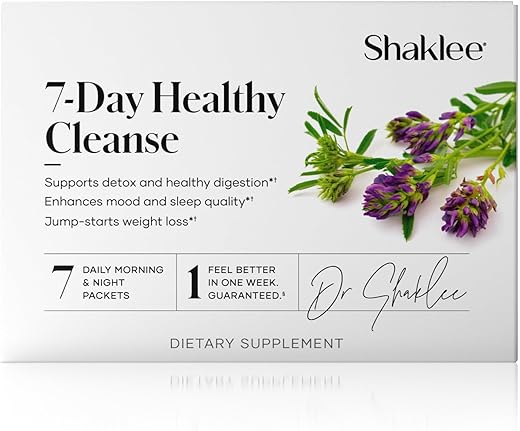 7-Day Healthy Cleanse: Sistema Completo de Reinicialização, Energia e Bem-Estar – Com Probióticos, Suporte ao Fígado e Limpeza Herbal – Guia Passo a Passo – 7 Manhãs Diárias - Shaklee