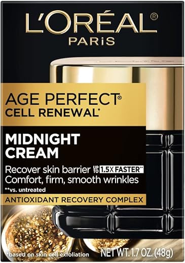 L'Oreal Paris - L’Oréal Paris Age Perfect Creme Noturno, Complexo de Recuperação Antioxidante, 50ml