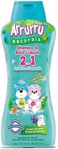 HIQUAY - Arrurru Shampoo para Bebê – Cuidado Suave e Delicado – 200ml