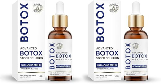 Generic - Soro Facial Botox 2PCS, Solução Estoque Botox, Anti-Envelhecimento