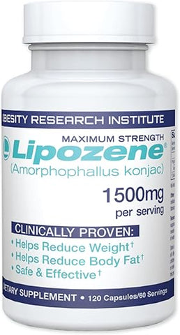 MEGA – 120 Cápsulas, Maior Tamanho Disponível – Supressor de Apetite | Lipozene – 120 Cápsulas, Maior Tamanho – Supressor de Apetite - Lipozene