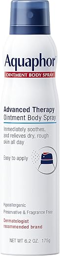Spray Corporal Hidratante, 6.2 Oz (175g) – Ointment de Cura, Frasco de 175g - Aquaphor