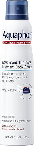 Spray Corporal Hidratante, 6.2 Oz (175g) – Ointment de Cura, Frasco de 175g - Aquaphor