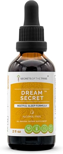 Secrets of the Tribe - Segredos da Tribo – Fórmula do Sonho Secreto, Gota de Extrato Líquido sem Álcool, 60ml