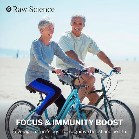 S RAW SCIENCE - Suplemento de Cogumelo – Shiitake | Potencialize sua saúde com cogumelos Shiitake | 100g