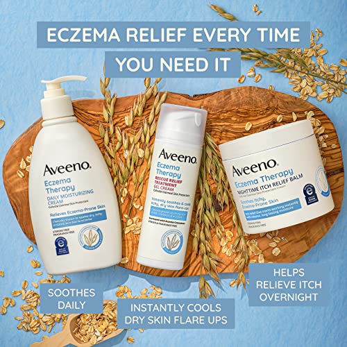 Gel Creme Tratamento Resgate Alívio da Terapia Eczema com Aveia Coloidal, Acalma Instantaneamente – 50g - Aveeno