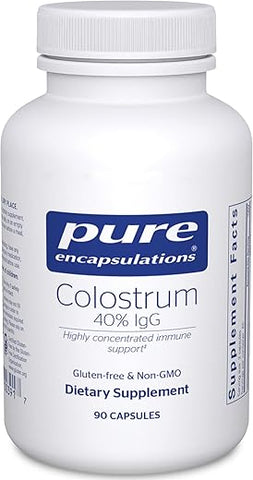 Colostrum | Suporte Imunológico Altamente Concentrado com 40% de IgG | 90 Cápsulas - Pure Encapsulations