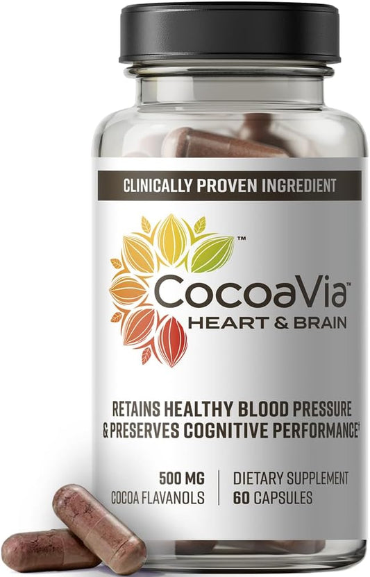 Heart: Suplemento de Cacau para a Saúde do Coração – 60g - CocoaVia