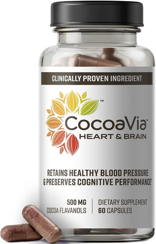 Heart: Suplemento de Cacau para a Saúde do Coração – 60g - CocoaVia