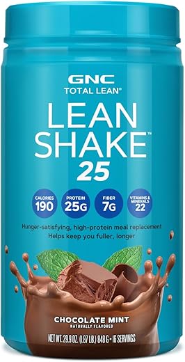 Total Lean Lean Shake 25 – Chocolate Mint | 16 Porções | 400g - GNC