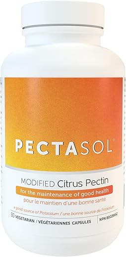 EcoNugenics - PectaSol Modified Citrus Pectin – 90 Cápsulas – Saúde Total do Corpo para Apoiar o Coração, Sistema Imunológico e Resposta Inflamatória