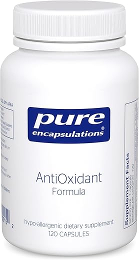 Fórmula Antioxidante | Suporte Antioxidante de Amplo Espectro | 120 Cápsulas - Pure Encapsulations
