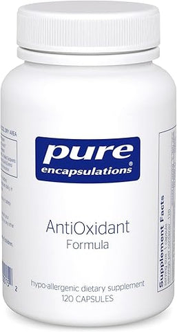 Fórmula Antioxidante | Suporte Antioxidante de Amplo Espectro | 120 Cápsulas - Pure Encapsulations