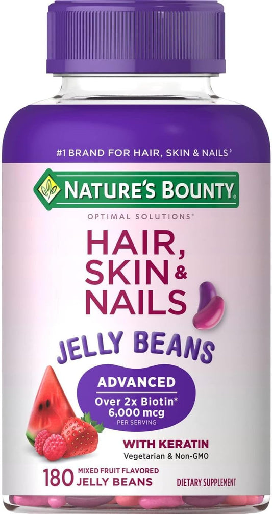 Nature's Bounty - Nature’s Bounty Optimal Solutions Avançado Cabelo, Pele  – 60 Cápsulas