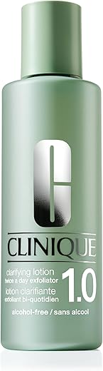 Clinique Loção Esfoliante Facial Clarifying 1.0 – Renovação e Limpeza Profunda da Pele