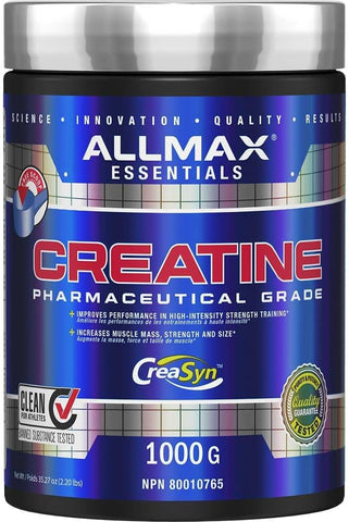 ALLMAX Nutrition - ALLMAX Essentials CREATINE – 400 g em Pó – Melhora o Desempenho