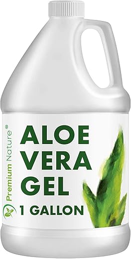Gel de Aloe Vera Puro Premium Nature para o Rosto – Hidratação e Cuidados Faciais