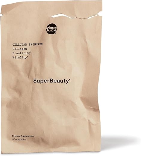 SuperBeauty – Suplemento Natural para Beleza da Pele | Vitaminas para Beleza com Antioxidantes Glutationa, Vitamina C | 60g - Moon Juice
