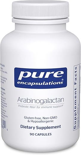 Arabinogalactan | Suporte para o Fígado, Sistema Imunológico e Saúde do Cólon* | 90 Cápsulas - Pure Encapsulations