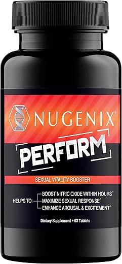 Perform – Impulsionador de Óxido Nítrico e Vitalidade para Homens – 63ct - Nugenix