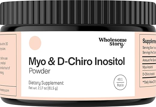 Wholesome Story - Pó de Suplemento de Inositol | Myo-Inositol – 100g | Marca em Destaque