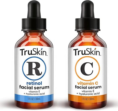 TruSkin Naturals - Duo de Soro Facial TruSkin – Soro de Retinol para o Rosto 30ml