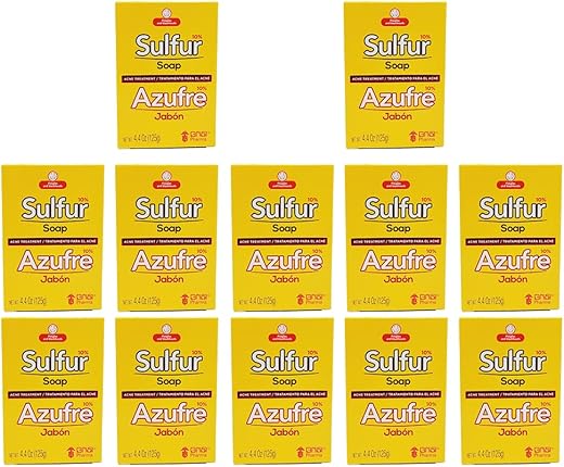 Bio Sabonete de Enxofre com Lanolina, 125g (Pacote com 12) - Grisi